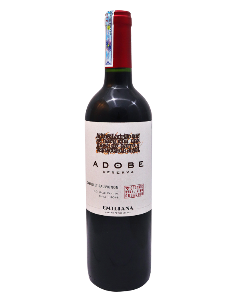 Adobe – Cabernet Sauvignon – 2016 – 13,5% – Chile