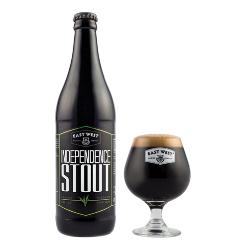 Bia chai – East West – Independence Stout – 12% – Craft Việt Nam