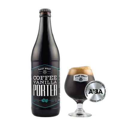 Bia chai – East West – Coffee Vanilla Porter – 7% – Craft Việt Nam