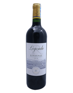 Le’gende Bordeaux – Cabernet Sauvignon, Merlot – 2016 – 12,5% – Pháp