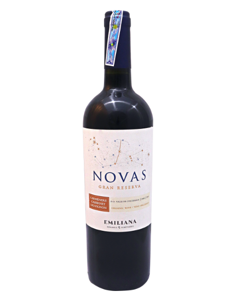 Novas – Gran Reserva – Carmenere, Cabernet Sauvignon – 2016 – 14,5% – Chile