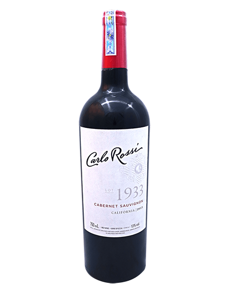 Carlo Rossi Lot 1933 – Cabernet Sauvignon – 2013 – 12,5% – Mỹ