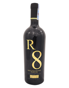 R8 – Negroamaro – Limited – 17% – Vang Ý