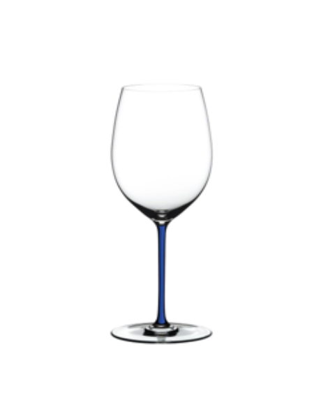 Ly vang đỏ pha lê Riedel Fatto A Mano Merlot Darkblue RQ 625ml