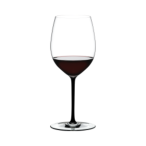 Ly vang đỏ pha lê Riedel Fatto A Mano Cabernet/ Merlot Black RQ 625ml