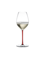 Ly Champagne pha lê Riedel Fatto A Mano Champagne Wine Glass Red RQ 445ml