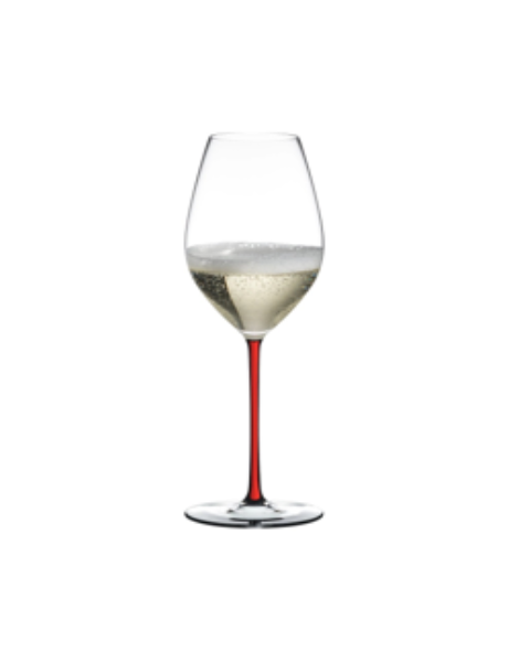 Ly Champagne pha lê Riedel Fatto A Mano Champagne Wine Glass Red RQ 445ml