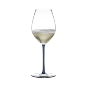 Ly Champagne pha lê Riedel Fatto A Mano Champagne WineGlass Dark Blue RQ 445ml