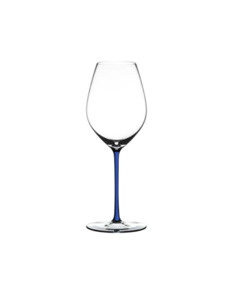 Ly Champagne pha lê Fatto A Mano Champagne Wine Glass Dark Blue 445ml