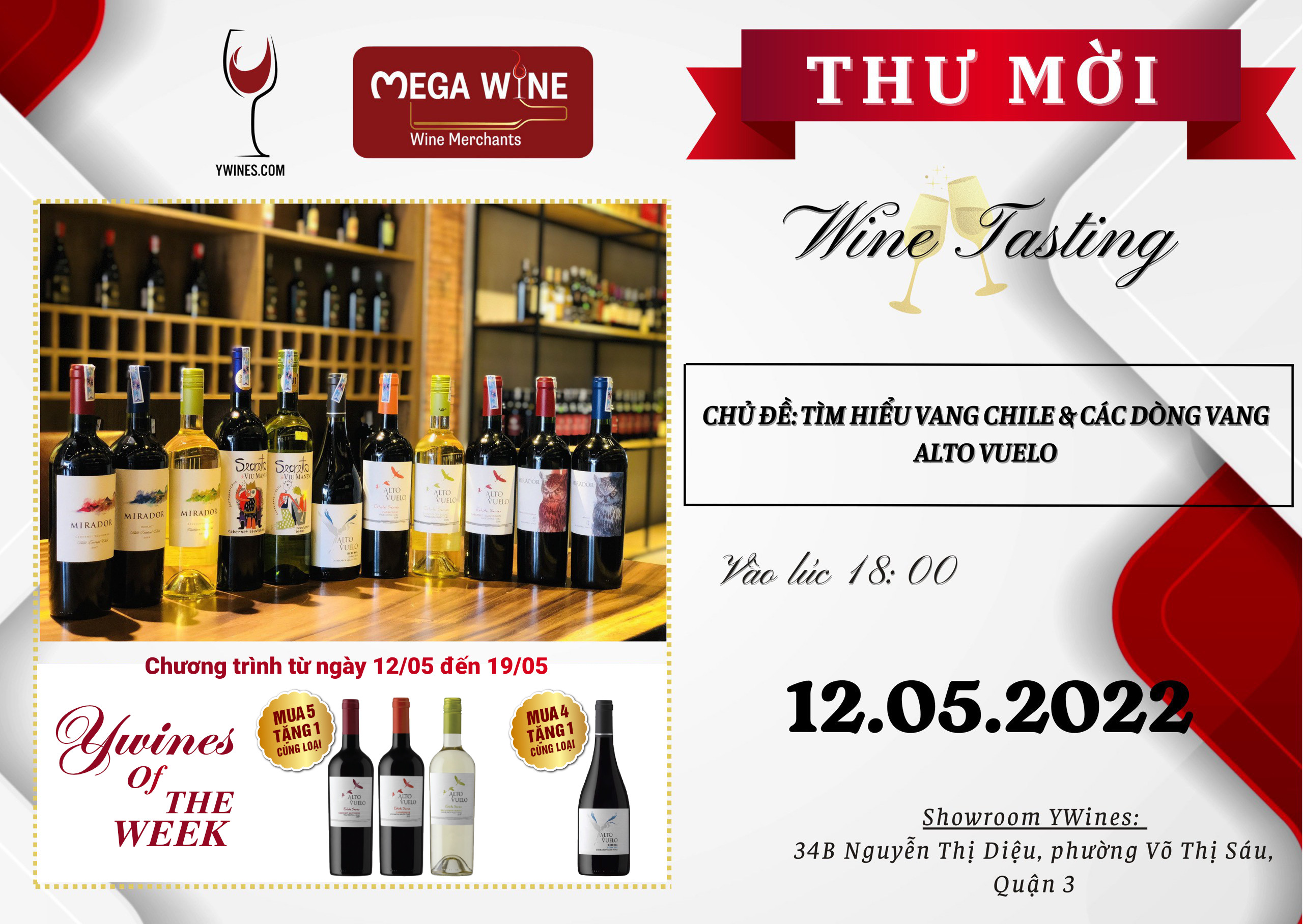 Wine Tasting - Sự kiện dành cho những người yêu vang