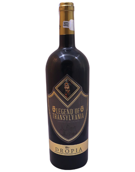  Dropia Legend Of Transylvania – Cabernet Sauvignon – 2018 – 15% – Romania