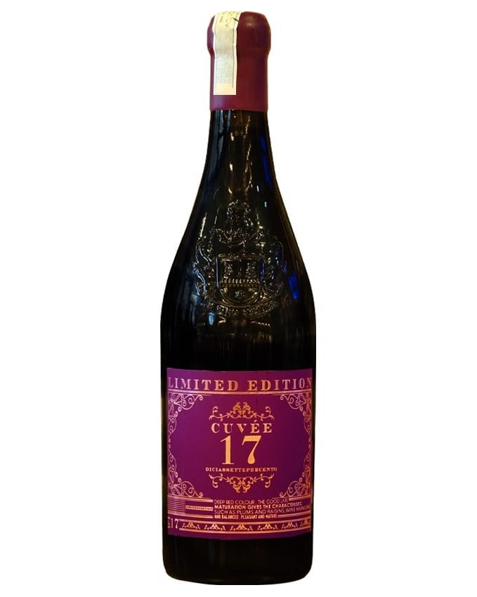 Cuvee 17 Limited Edition Vino Rosso D’italia – 17% – Italy