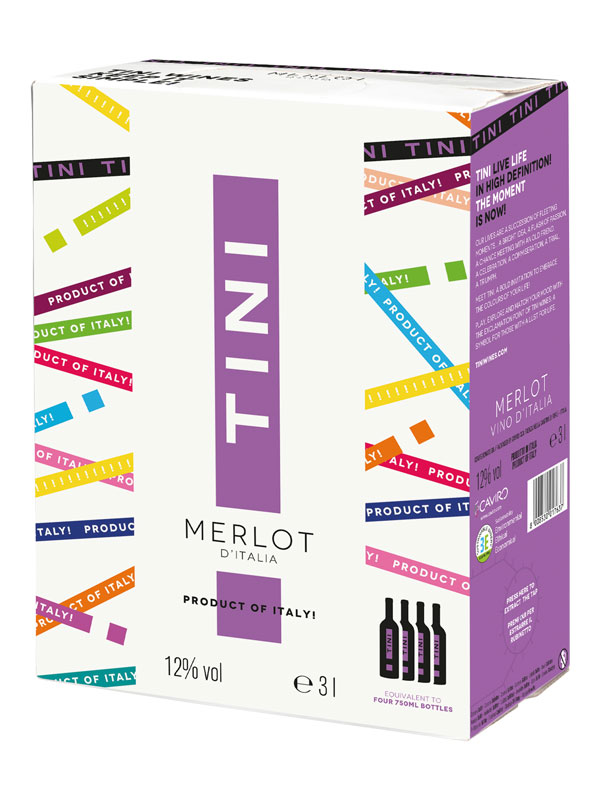 Tini Merlot BIB – 12% – Italia