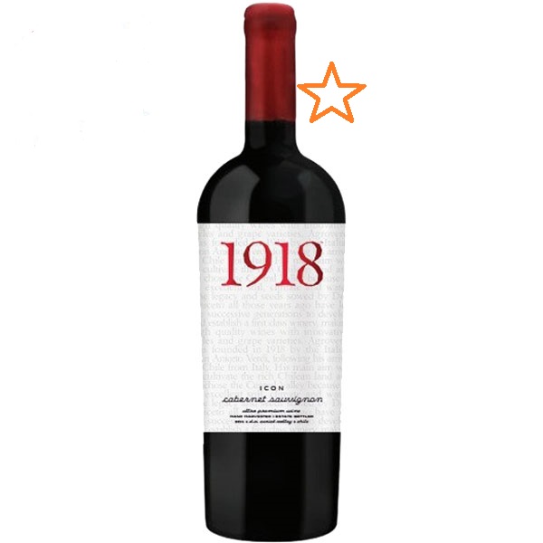 1918 Icon Cabernet Sauvignon – 14.5% – 2013 – Vang Chile