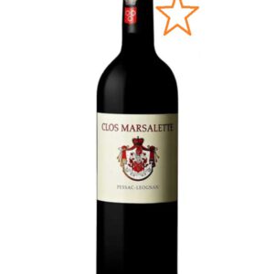 Clos Marsalette - 2016 - 13% - Vang Pháp