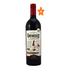 Entrecote Melot/Cabernet/Syrah VDP – 13.5% – Vang Pháp..