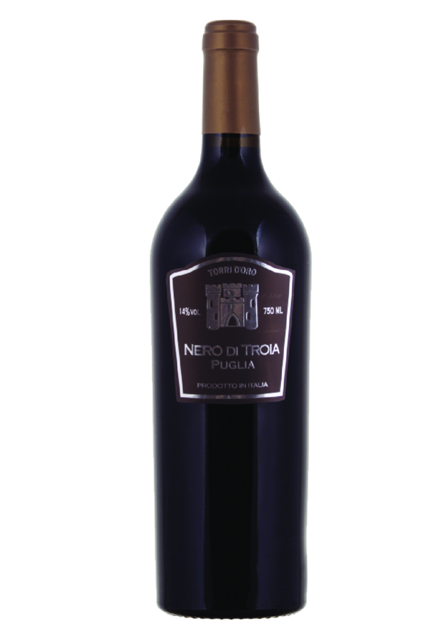 TORRI D’ORO SALENTO - PUGLIA NERO DI TROIA - 14% - Vang Ý