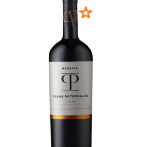 CASAS PATRONALES RESERVA Syrah - 14% - Vang Chile
