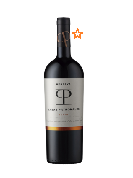 CASAS PATRONALES RESERVA Syrah – 14% – Vang Chile