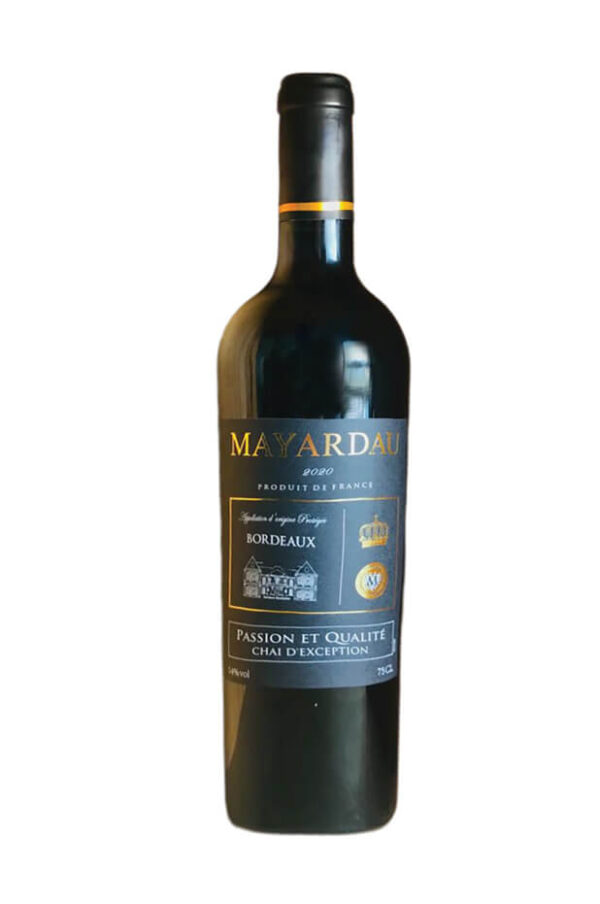 Mayardau Bordeaux Merlot - 14% - Vang Pháp