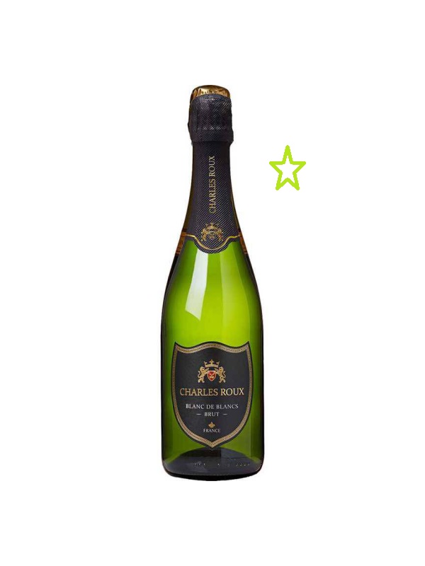 Charles Roux Blanc De Blancs – 11.5% – Vang Pháp