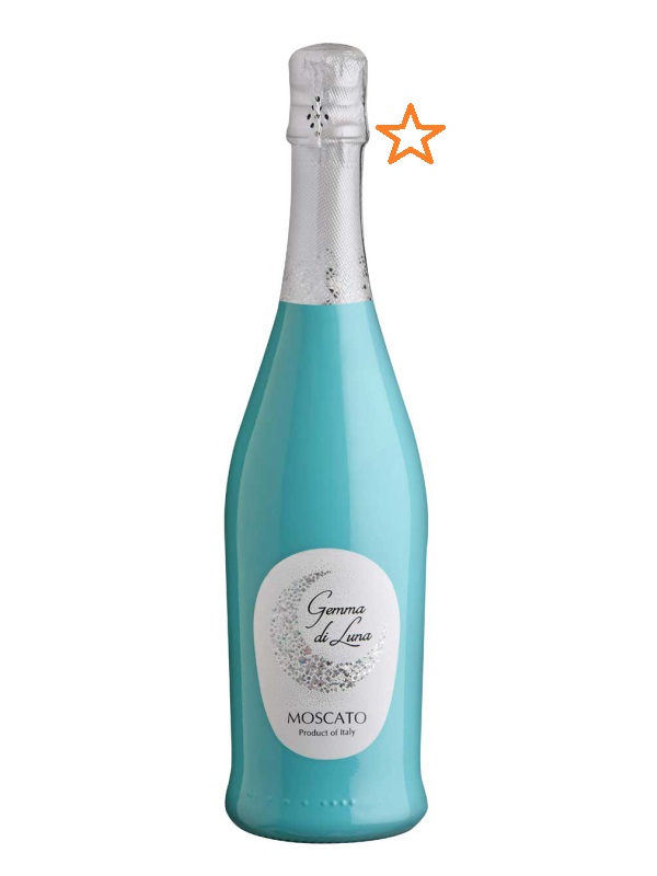 Gemma Di Luna Moscato Vino Spumante – 7.5% – Vang Ý