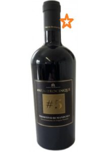 NUMEROCINQUE #5 Primitivo Di Manduria – 14.5% – Vang Ý