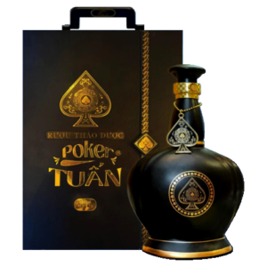 The God Poker Chai Gốm Nhám (Có Hộp) - 750ML