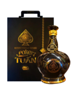 The God Poker Chai Gốm Bóng (Có Hộp) - 750ML