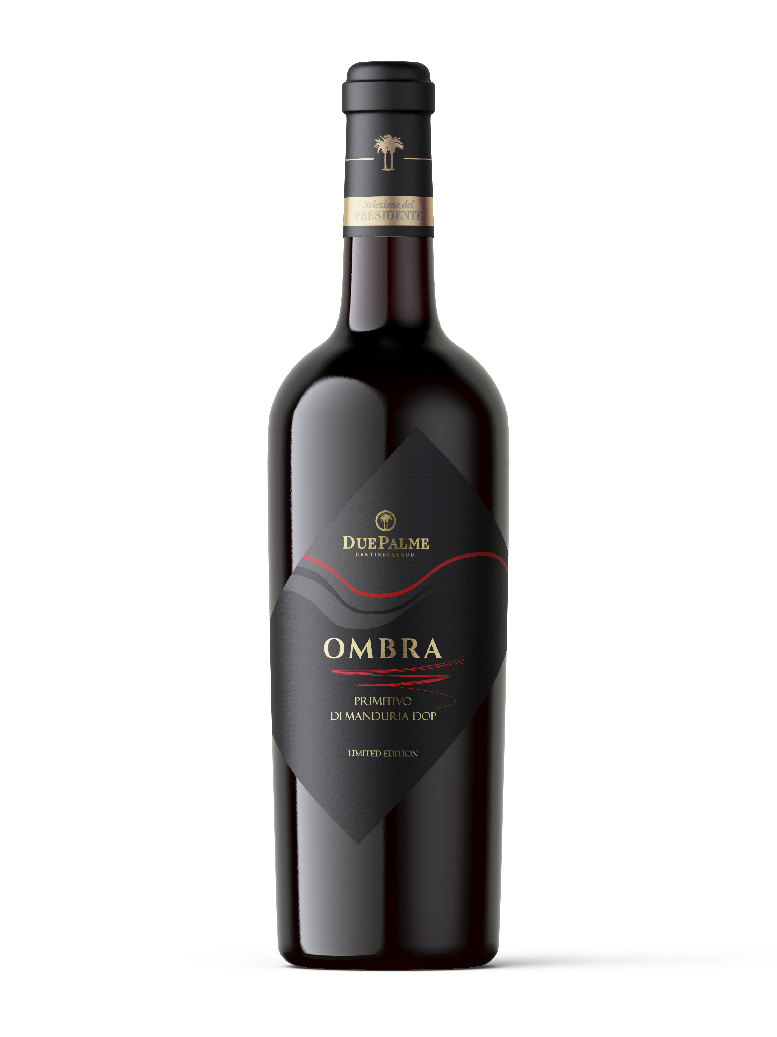 Due Palme “Ombra” Primitivo di manduria DOP Riserva – 15% – Vang Ý