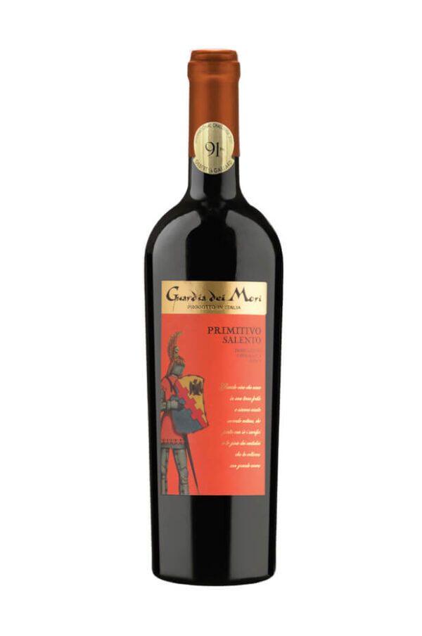 Guardia Dei Mori Primitivo - 2021- 13,5% - Vang Ý