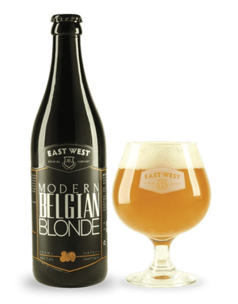 Bia chai - East West - Modern Belgian Blonde - 7.6% - Craft Việt Nam 1 Bia chai - East West - Modern Belgian Blonde - 7.6% - Craft Việt Nam