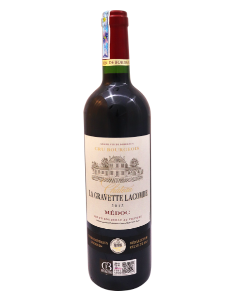 Kinh nghiệm chọn quà tặng rượu vang chuẩn và chất 2 Chateau LA GRAVETTE LACOMBE %E2%80%93 AOC CRU BOURGEOIS %E2%80%93 2010 %E2%80%93 13.5 %E2%80%93 Phap