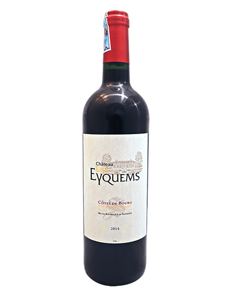 Chateau Les Eyquems Cotes De Bourd – AOC – 12,5% – Pháp