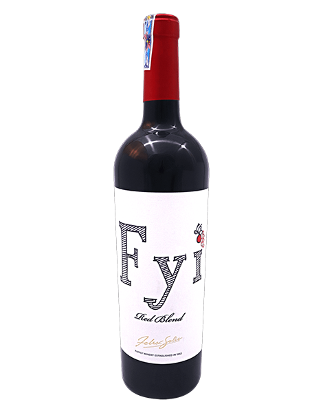 FYI – Tempranillo, Grenache, Cabernet – 14% – Tay Ban Nha