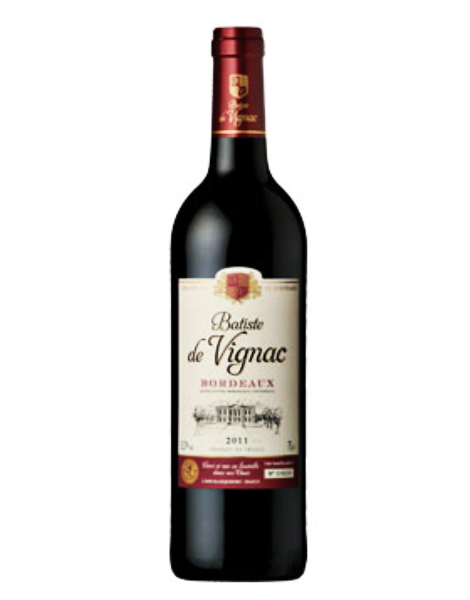 Batiste De Vignac Bordeaux – 2015 – 12% – Pháp