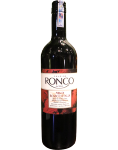 Ronco Sicilia – Rosso – 12.5% – Vang Ý