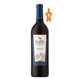 Gallo Family Vineyards Varietal Merlot  – 13% – Vang Mỹ
