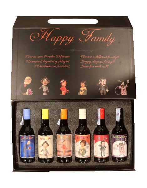 Happy Family (Combo 6 chai nhỏ) – Vang Tây Ban Nha